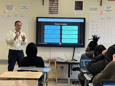 Rex Mangiaracina teaches Economics and Personal Finance at Phillip O. Berry Academy of Technology.